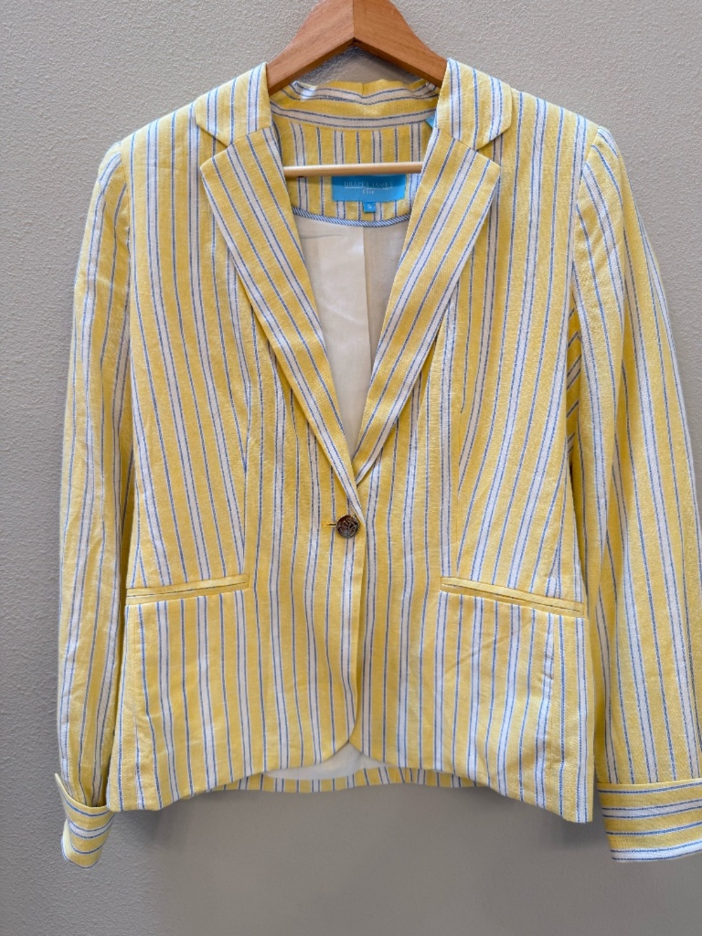 Draper James Linen/Cotton Blazer